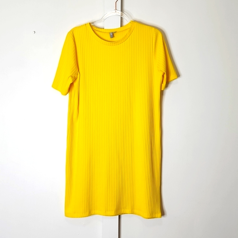 Asos yellow dress size 8